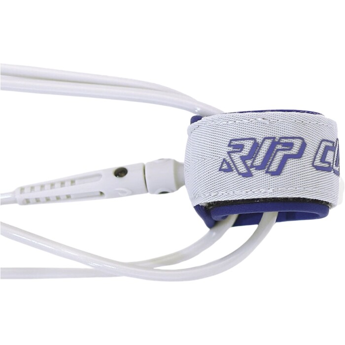 2024 Rip Curl 6.0 Reg Leash Surf Grip 04FMSH - Grey / Blue